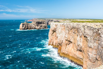 Fototapeta na wymiar Farol do Cabo de Sao Vicente - Portugal