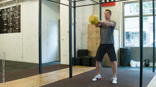Crossfit Russian Kettlebell Swings Certified Trainer