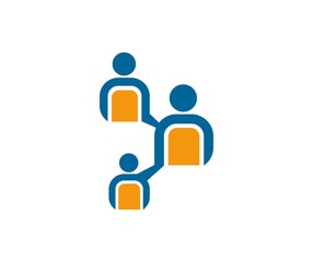 Connecting people logo