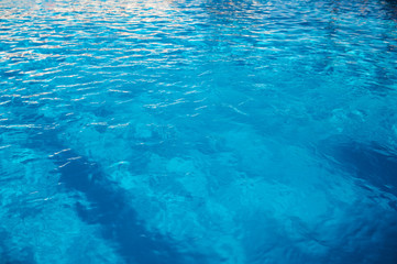 water texture in a swimming pool pattern background