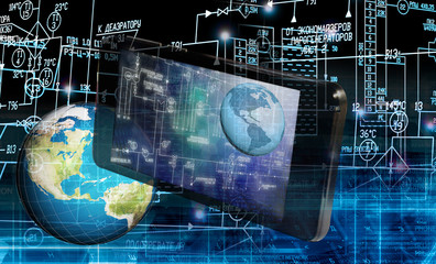 Innovation Internet connection technology.