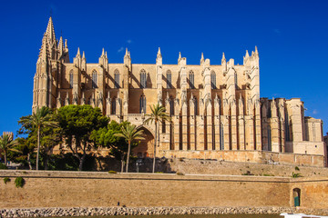 Kathedrale La Seu in Palma de Mallorca