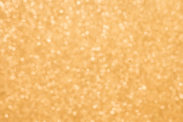 Festive gold blur bokeh background