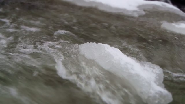 rivi&egrave;re en hiver