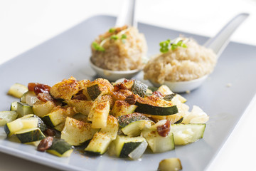 Quinoa with vegetables