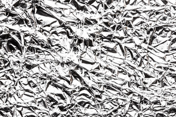 Aluminum foil background