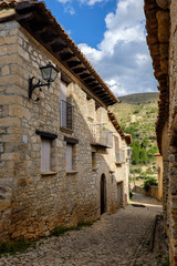 Fototapeta na wymiar Mirambel, the province of Teruel, Aragon, Spain.