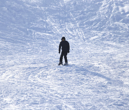 skier skiing