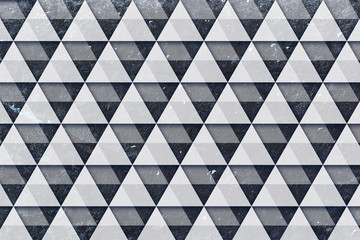 Abstract textured triangles
