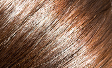 Naklejka premium hair as a background. texture