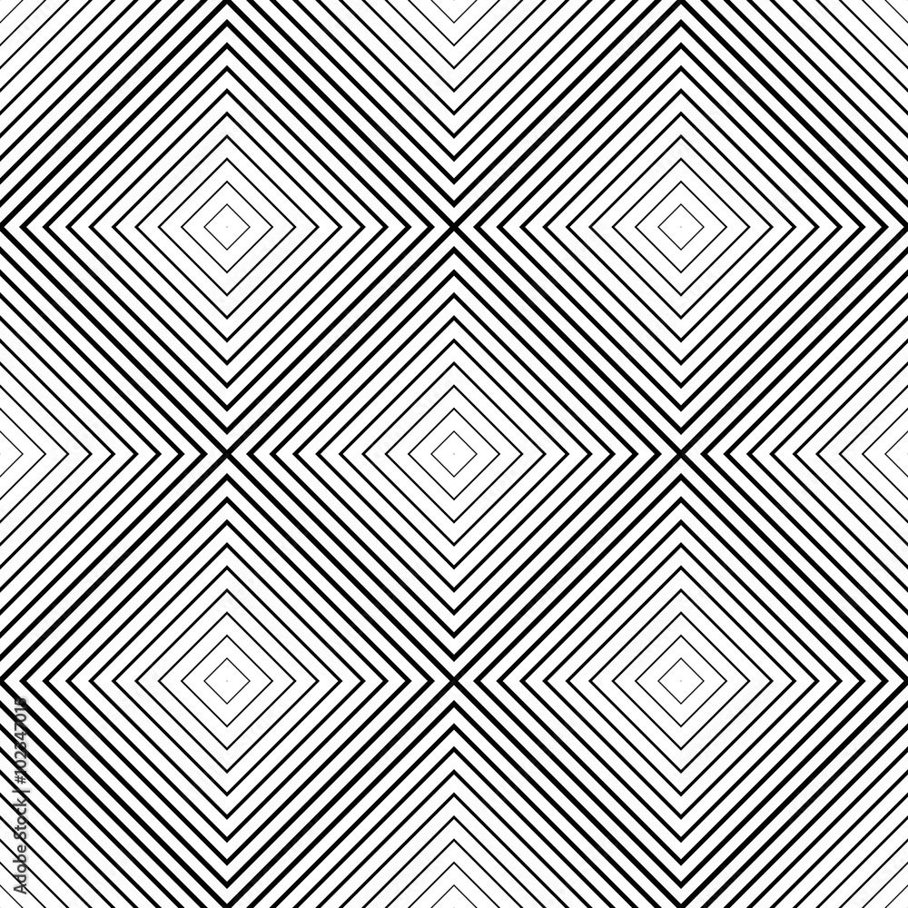 Poster Geometric seamless pattern. Simple regular background. 
