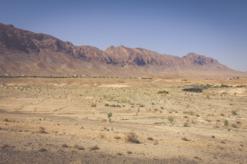 Fototapeta na wymiar Morocco Mountains in the desert