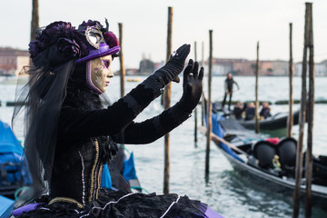 Obraz na płótnie Canvas Karneval in Venedig