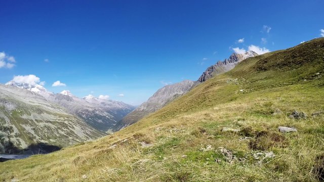 Panorama Pfitscherjoch Zeitraffer