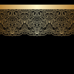 Vector ornamental background.