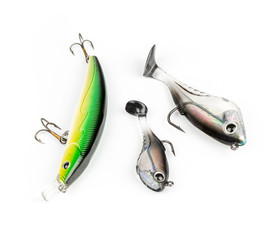 Fishing baits set © PASTA DESIGN