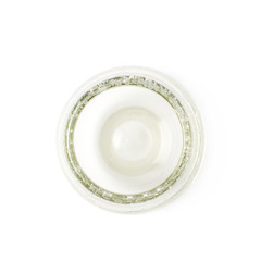 Glass mate calabash vessel isolated