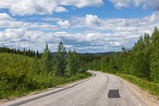 Straße im Süden Finnlands 3