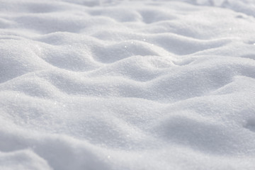 Fototapeta na wymiar Field of snow