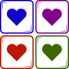 Heart - Valentine's Day vector icon