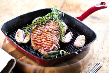 Steak Pfanne 