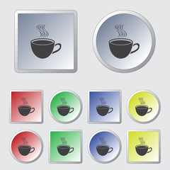 Coffee cup icon