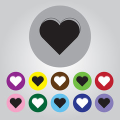 Heart - Valentine's Day vector icon