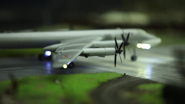 aircraft on a military airfield