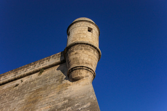 Turm einer mittelalterlichen Bastion