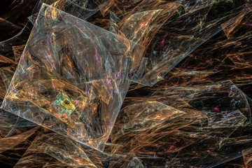 Abstract colorful geometric pattern