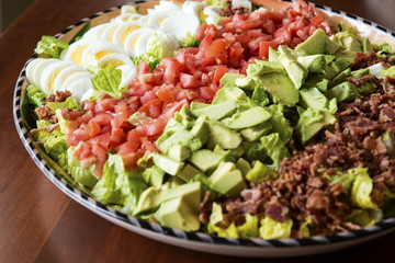 Colorful and fresh Cobb Salad   © yobab