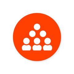 Orange Flat App Icon