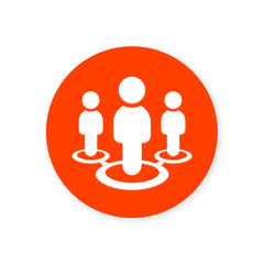 Orange Flat App Icon