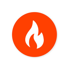 Orange Flat App Icon