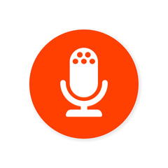 Orange Flat App Icon