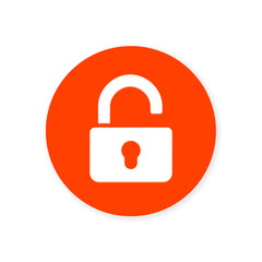 Orange Flat App Icon