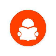 Orange Flat App Icon
