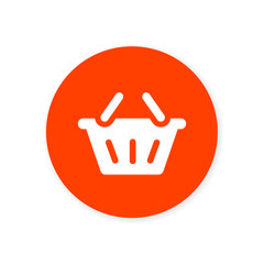 Orange Flat App Icon