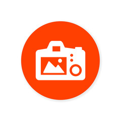 Orange Flat App Icon