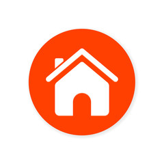 Orange Flat App Icon