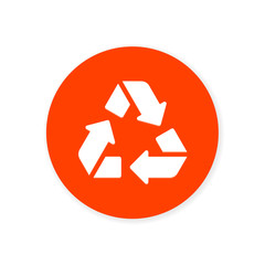 Orange Flat App Icon