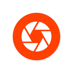 Orange Flat App Icon