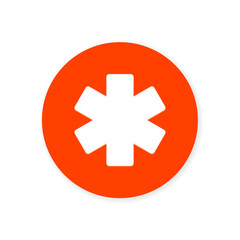 Orange Flat App Icon