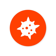 Orange Flat App Icon