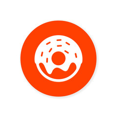 Orange Flat App Icon