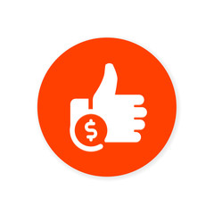 Orange Flat App Icon