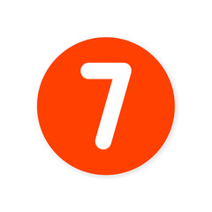 Orange Flat App Icon