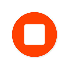 Orange Flat App Icon