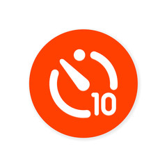 Orange Flat App Icon