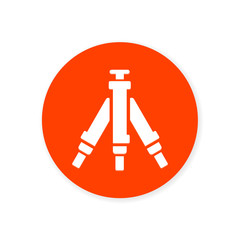Orange Flat App Icon